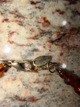 Coldwater Creek Amber-Tone Beaded Pendant Necklace - Image 3