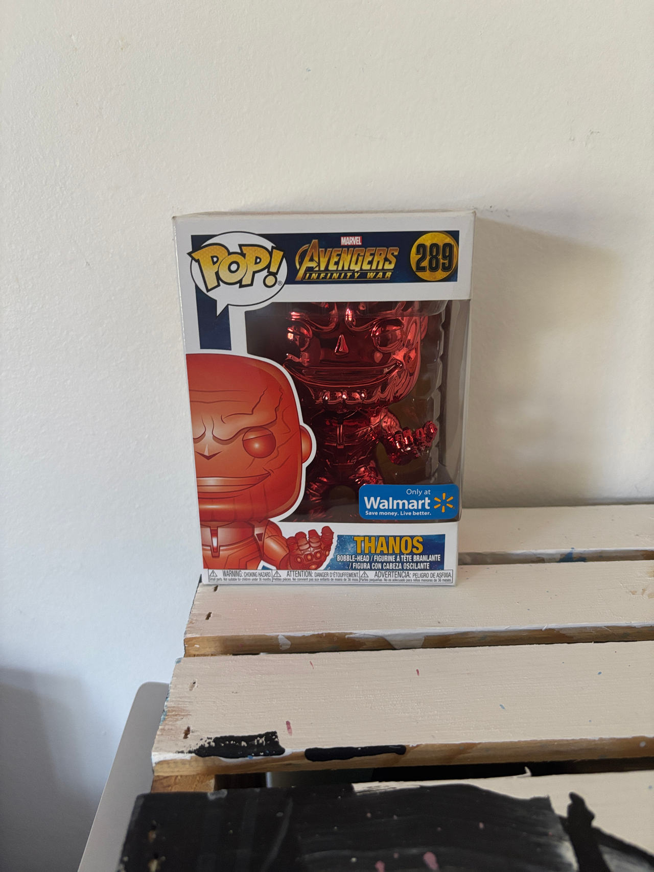 Funko Pop! Marvel Avengers Infinity War Thanos (Chrome) #289
