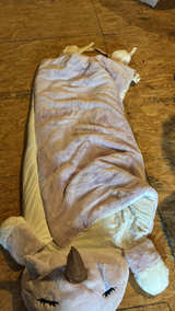 Pottery Barn Kids Plush Unicorn Sleeping Bag - Image 1