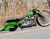 Attitude Ambush Chrome Headers Exhaust Kit 2.5' For Softail 86-17 EXHS005 - Image 5