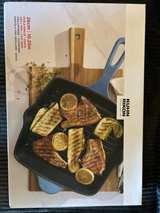 Le Creuset Signature Square Grill Pan Deep Teal - Image 2