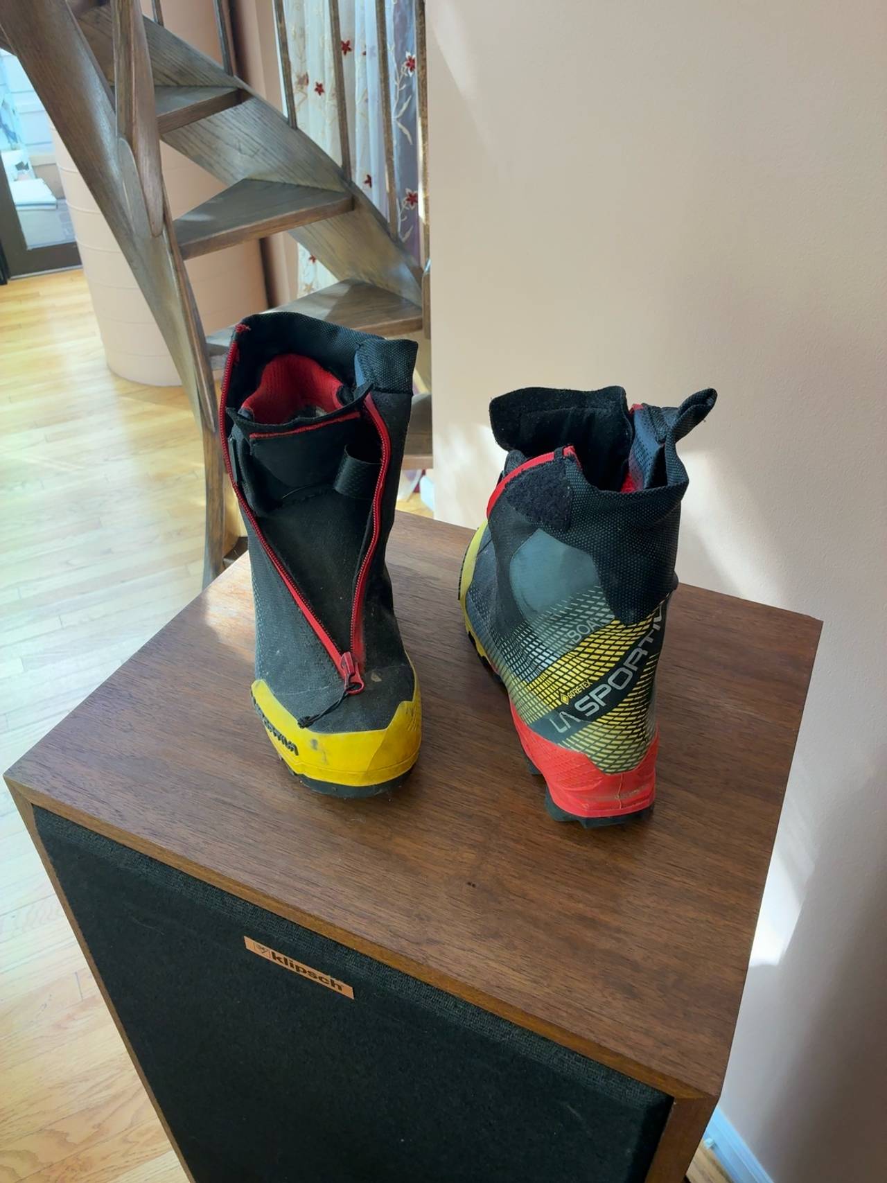 La Sportiva G-Tech Mountaineering Boot Black/Yellow