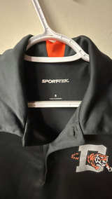 Cincinnati Bengals Men's Short Sleeve Polo /Black size S - Image 2