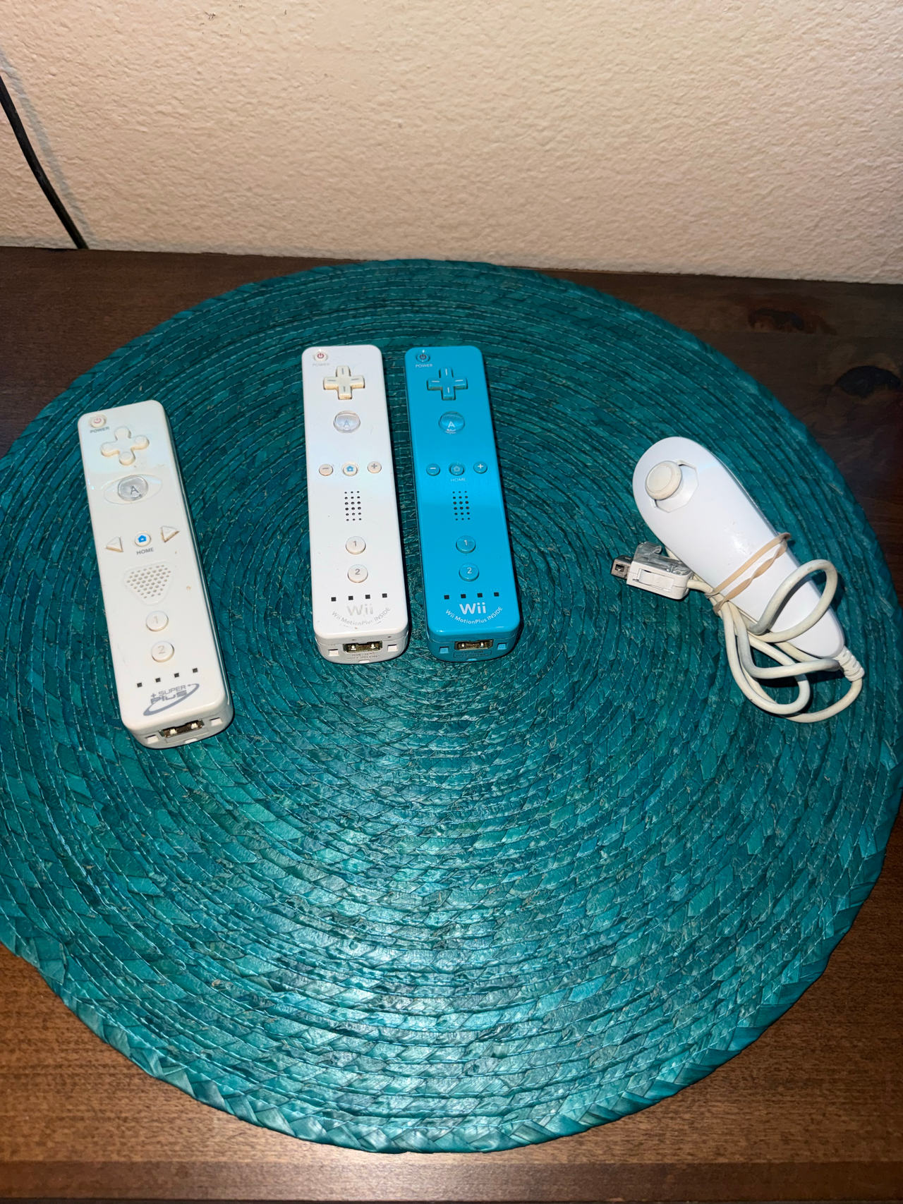 Nintendo Wii Remote Plus and Nunchuck Lot
