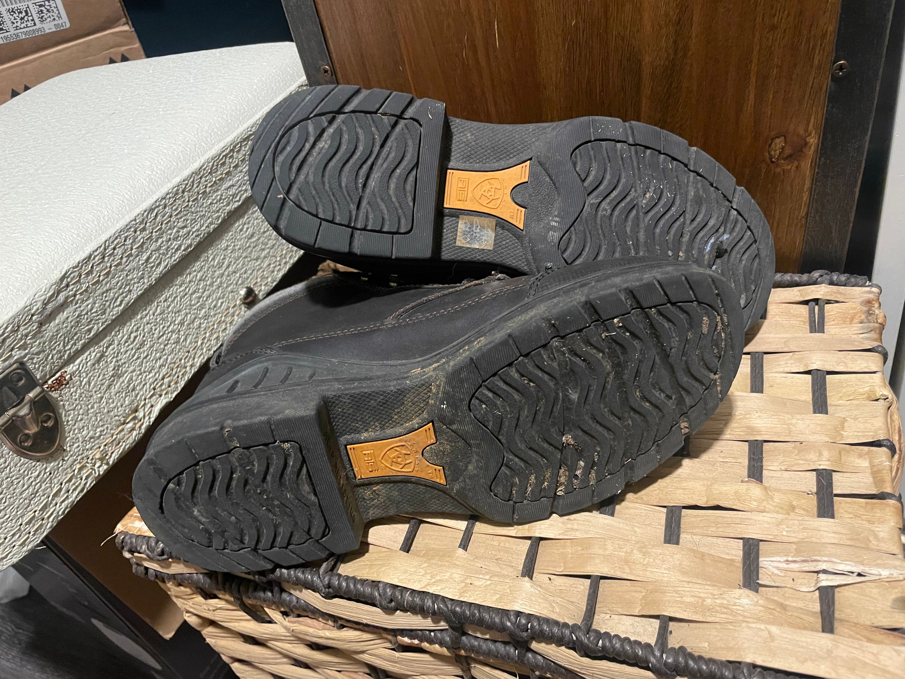 Ariat Men's Steel Toe Lace-Up Boots Brown - Image 6