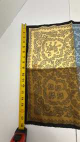 Vintage Italian Heraldic Lion Silk Scarf - Image 5