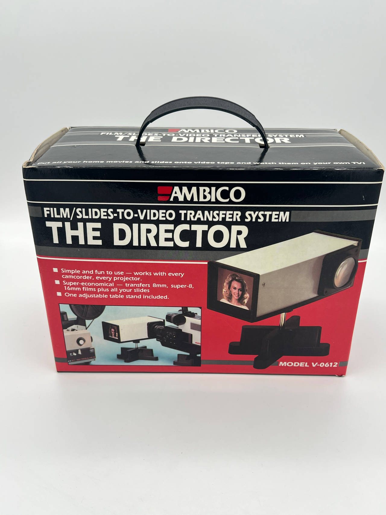 Ambico The Director V-0612 Film Slides to Video Transfer System New Open Box NOS