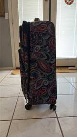 Chaps Paisley Softside Upright Suitcase - Image 4