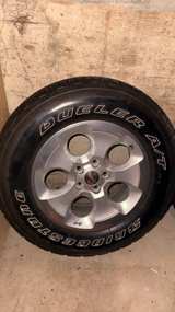 Jeep wrangler Wheels with Tires - Image 3