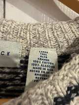 Robert Stock Vintage Snowflake Sweater Large  - Image 2