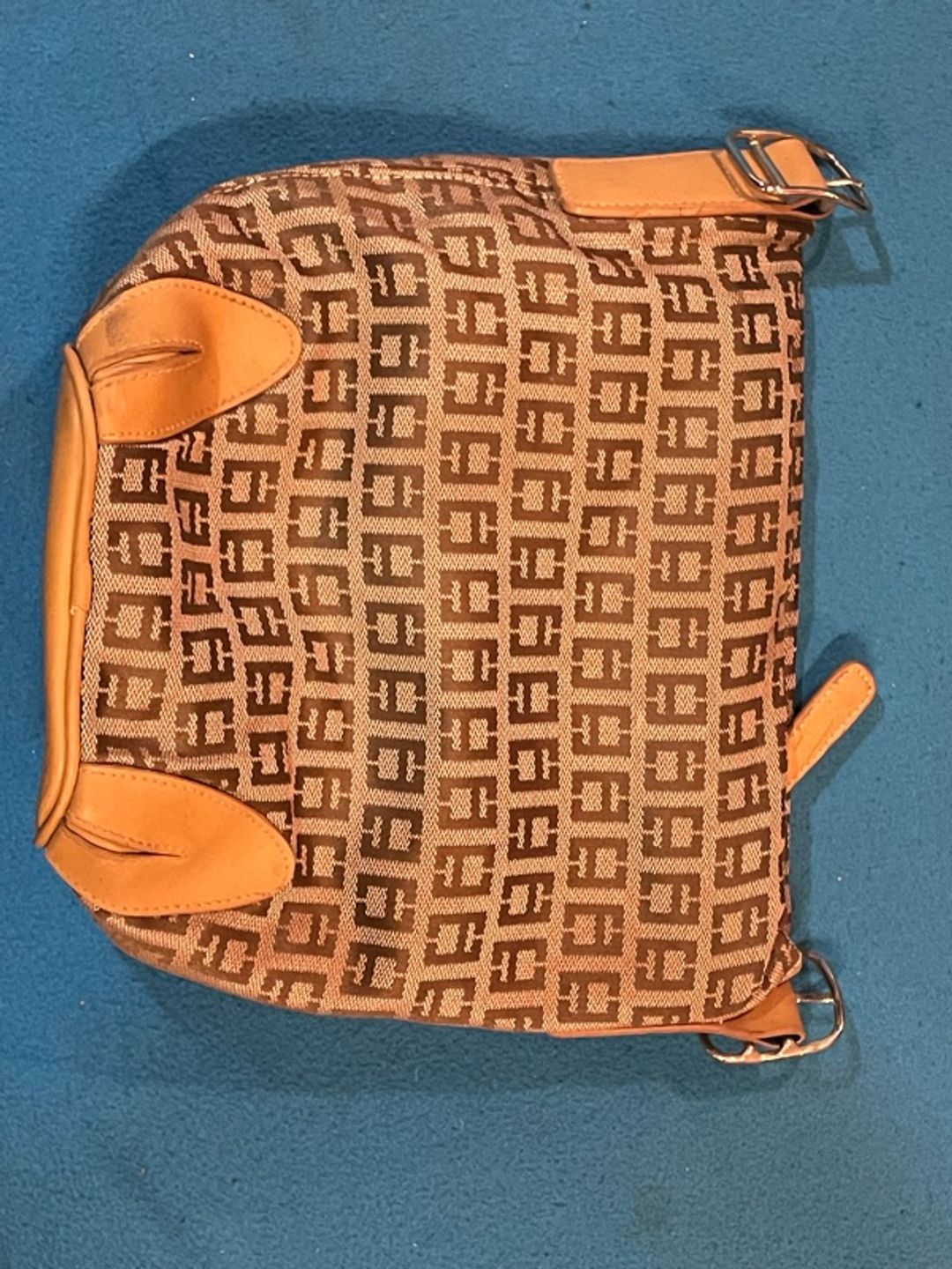 Fendi Croissant Bag Yellow Logo