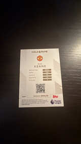 Topps Roy Keane Hall of Fame Premier League 2025/2026 Card - Image 2