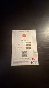 Topps Roy Keane Hall of Fame Premier League 2025/2026 Card - Image 2
