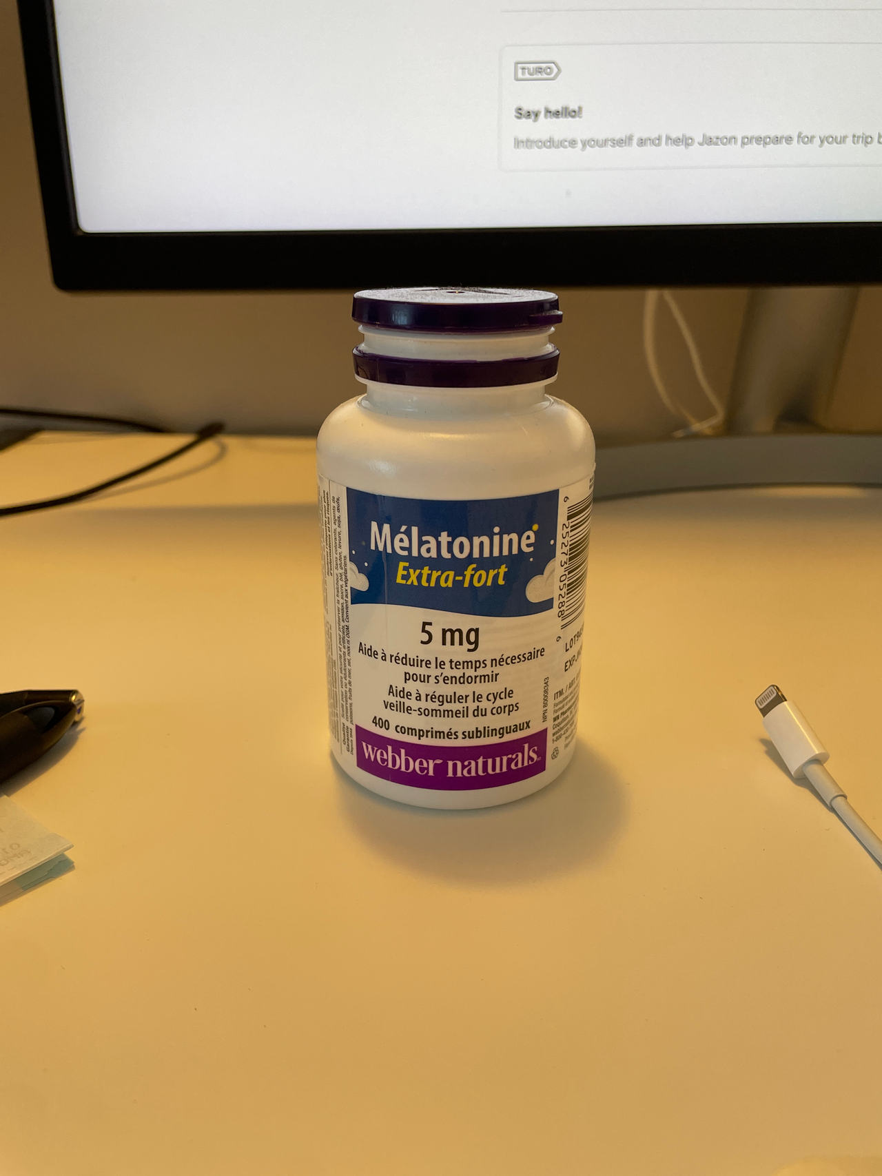 Webber Naturals Melatonin Extra-Fort 5 mg