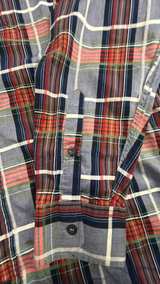 Zegna Sport Men's Plaid Button-Down Shirt Medium - Image 5