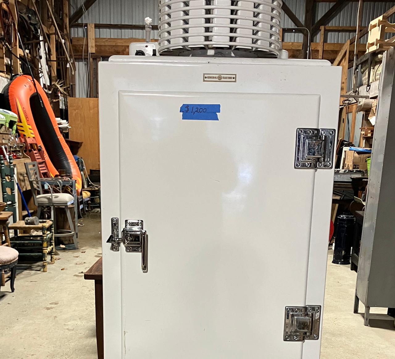 General Electric Monitor Top Refrigerator