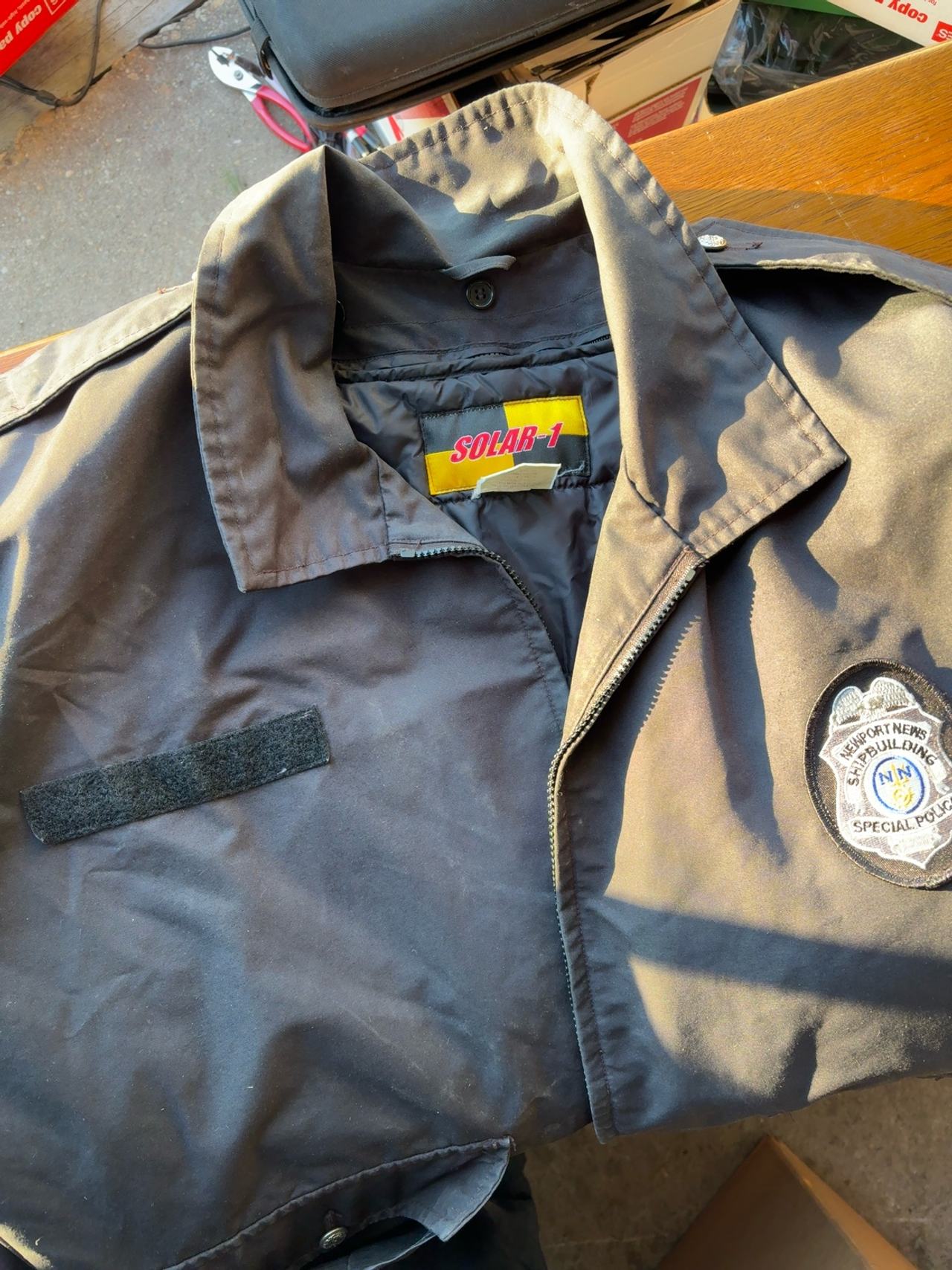 Tact Squad Tactical Jacket Men's XL Black