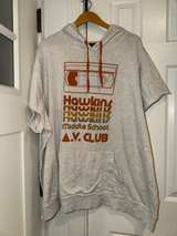 5XL Netflix Stranger Things AV Club Hoodie Gray - Image 1