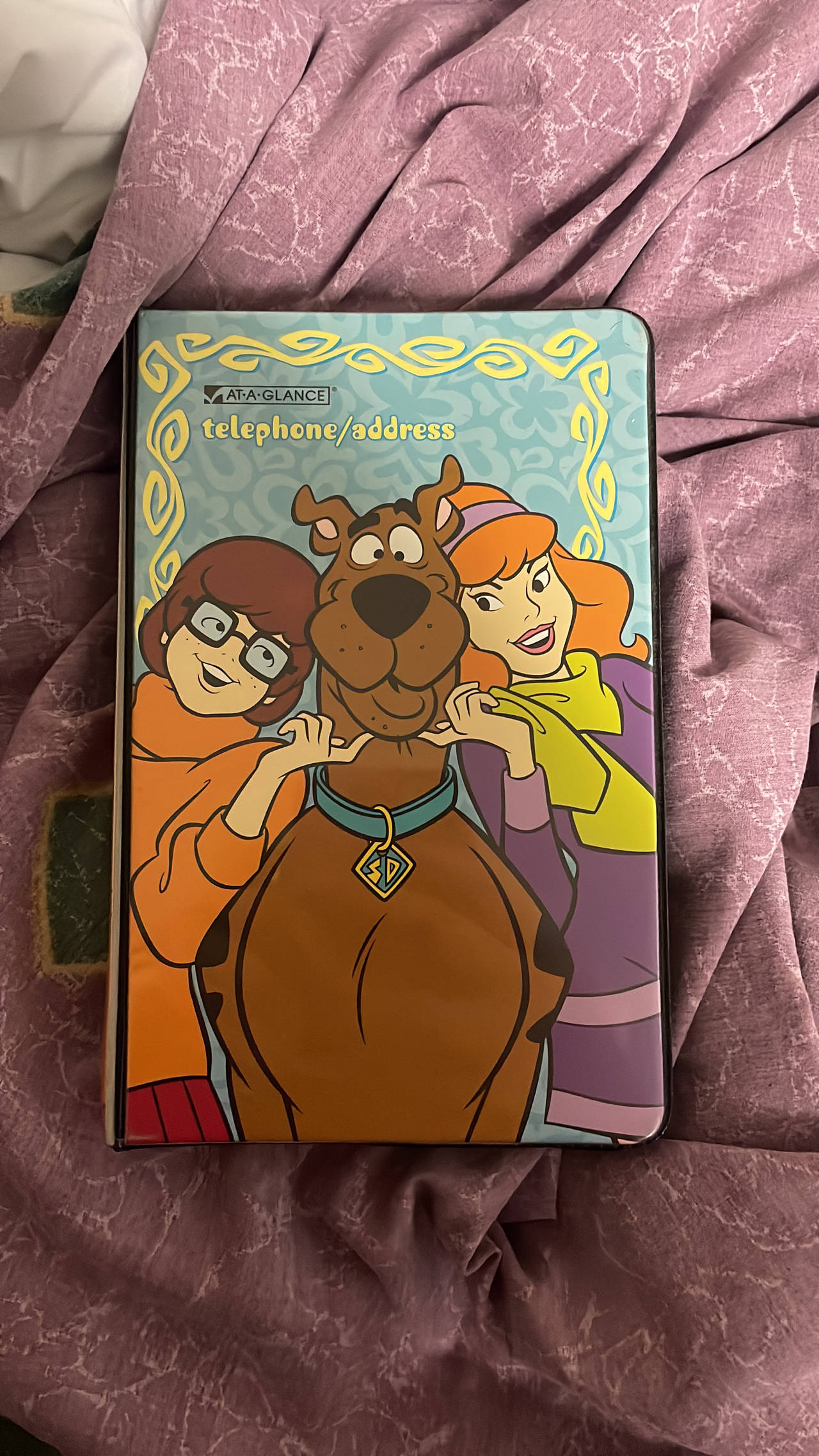 AT-A-GLANCE Scooby-Doo Telephone/Address Book