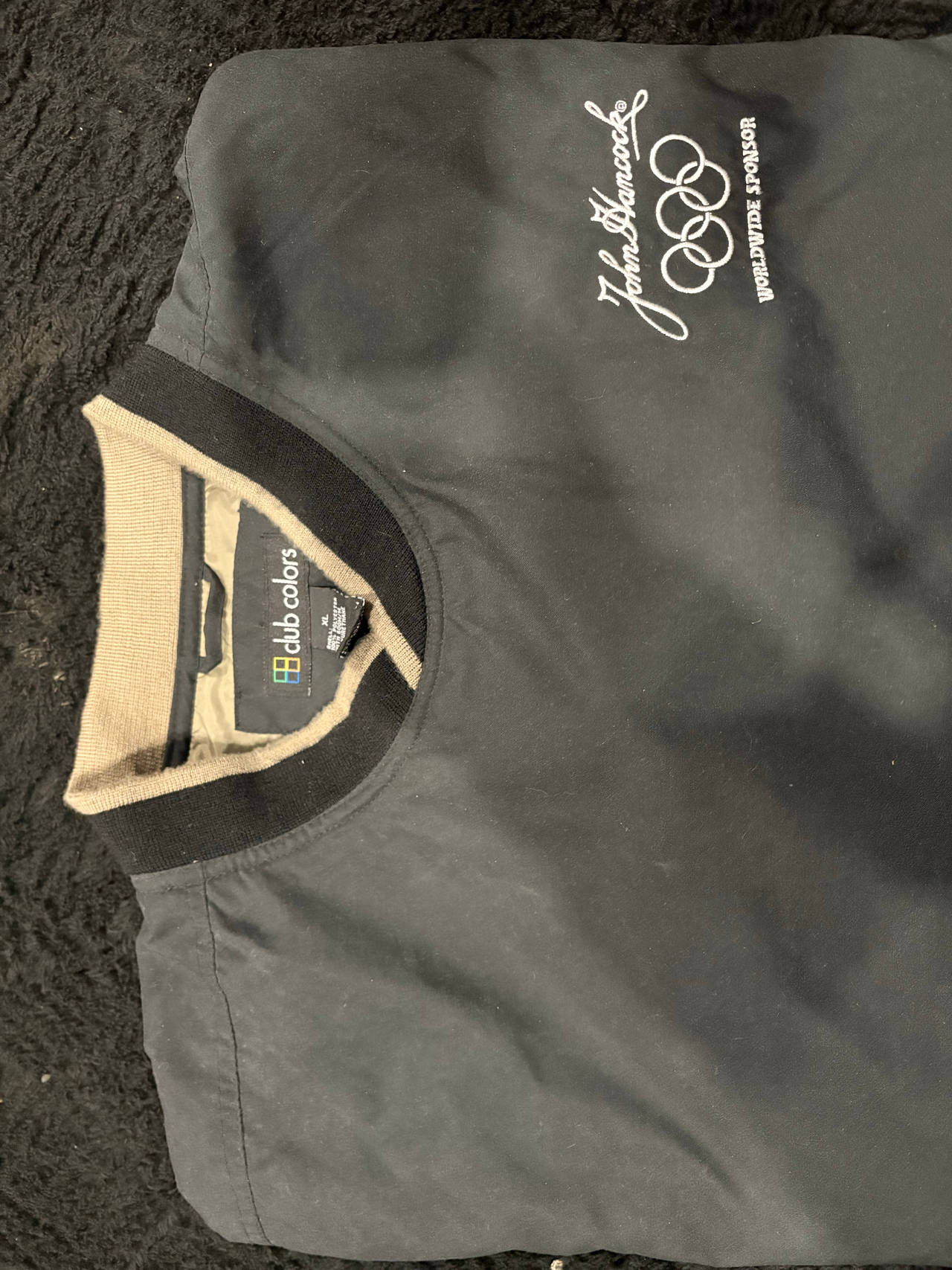 Club Colors John Hancock Olympic Sponsor Windshirt