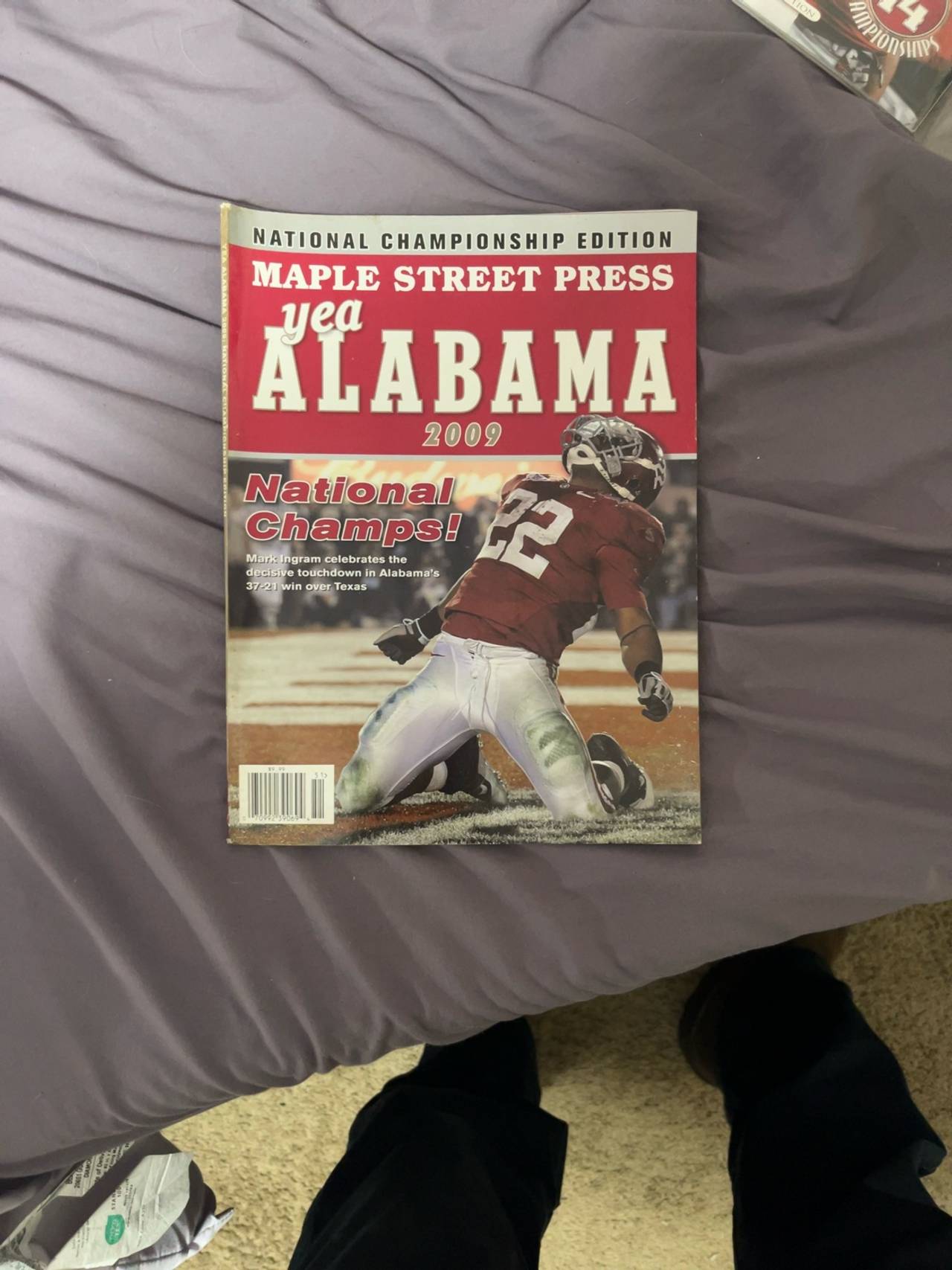 Alabama Crimson Tide 2009 BCS National Championship Magazine