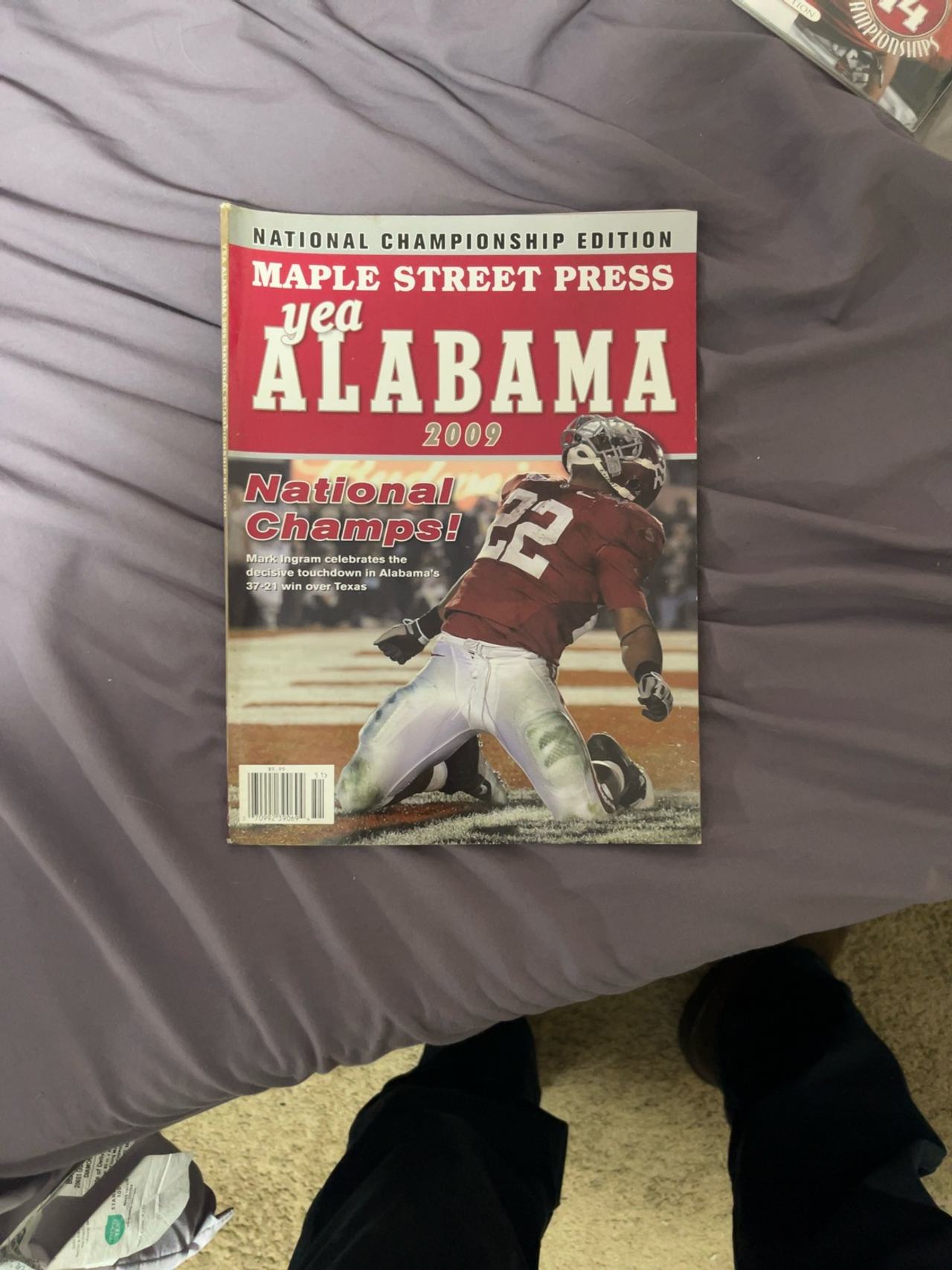Alabama Crimson Tide 2009 BCS National Championship Magazine