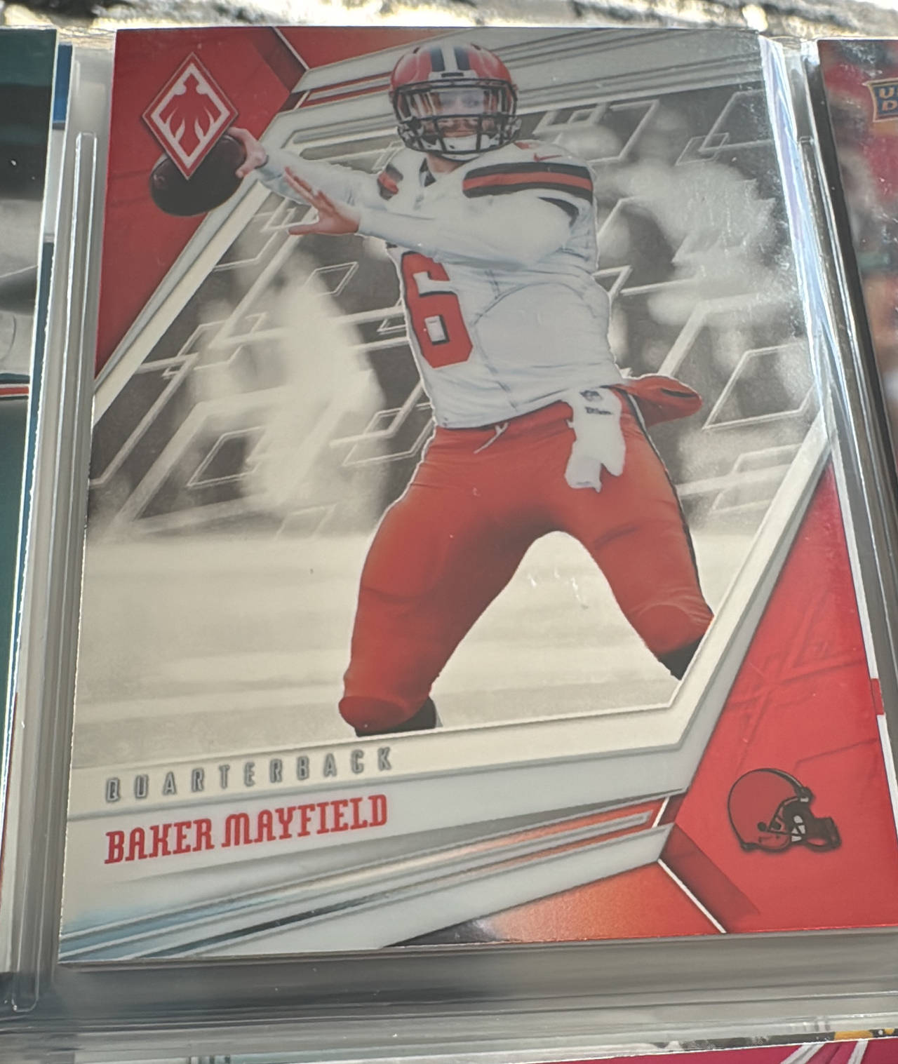 2018 Panini Phoenix Baker Mayfield #101 Rookie Card