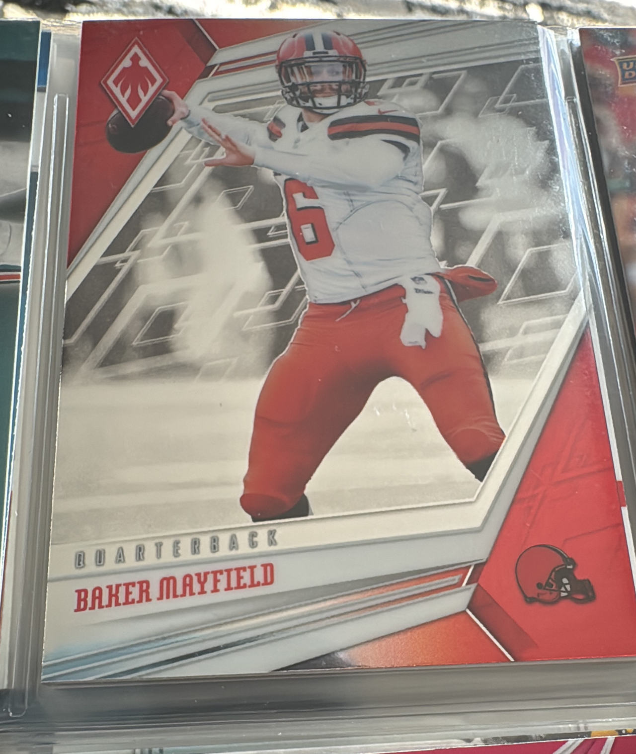 2018 Panini Phoenix Baker Mayfield #101 Rookie Card