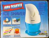 Snow Penguin Ice Shaver Salton ISP2 Shaved Ice Maker New Open Box Complete - Image 2