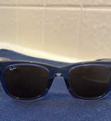 Ray-Ban Wayfarer Transparent Blue Sunglasses - Image 1