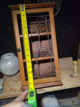 Small Wooden Wall Hanging Curio Cabinet - Image 3