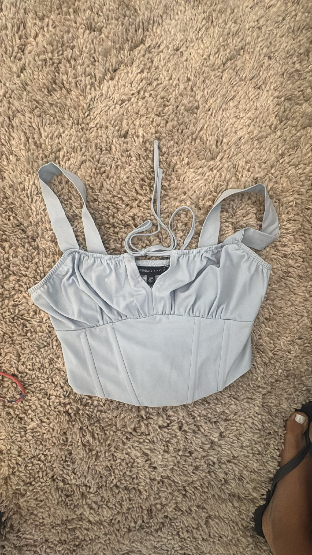 Bustier Crop Top - Kendall and Kylie 