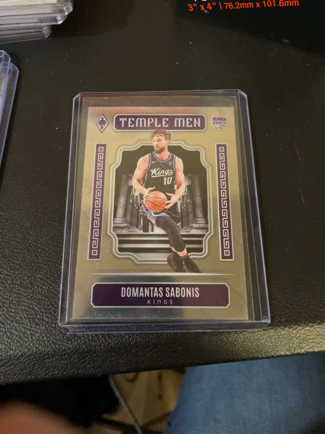 Panini Phoenix 2023-24 Temple Men #19 Domantas Sabonis