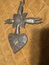 Milagro Sacred Heart Metal Wall Ornament - Image 2