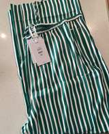 TOMMY HILFIGER SIZE 14-16 NWT
Striped Wide-Leg Pants RRP $199 - Image 4