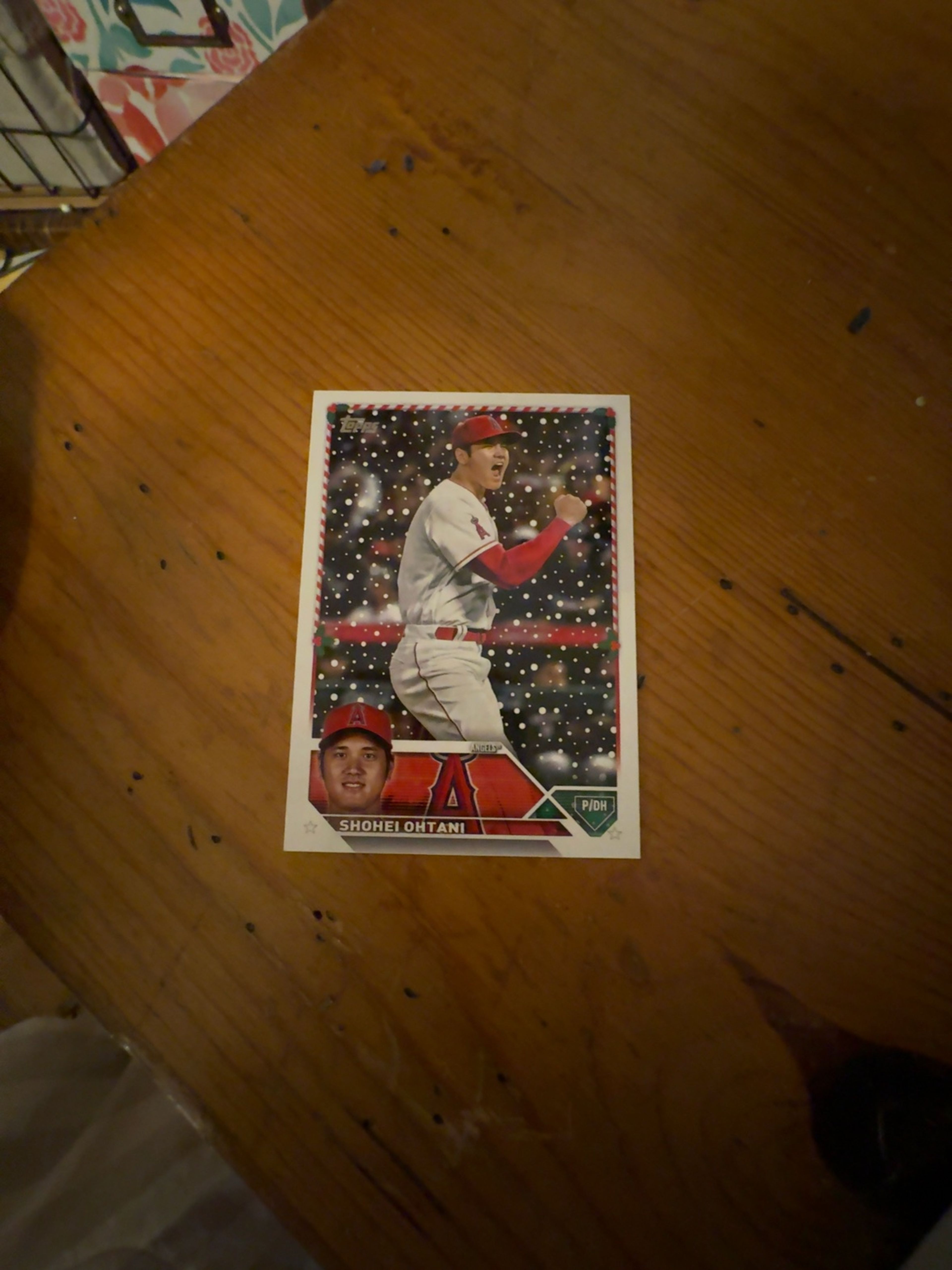 Topps 2023 Holiday Shohei Ohtani #H17 Card
