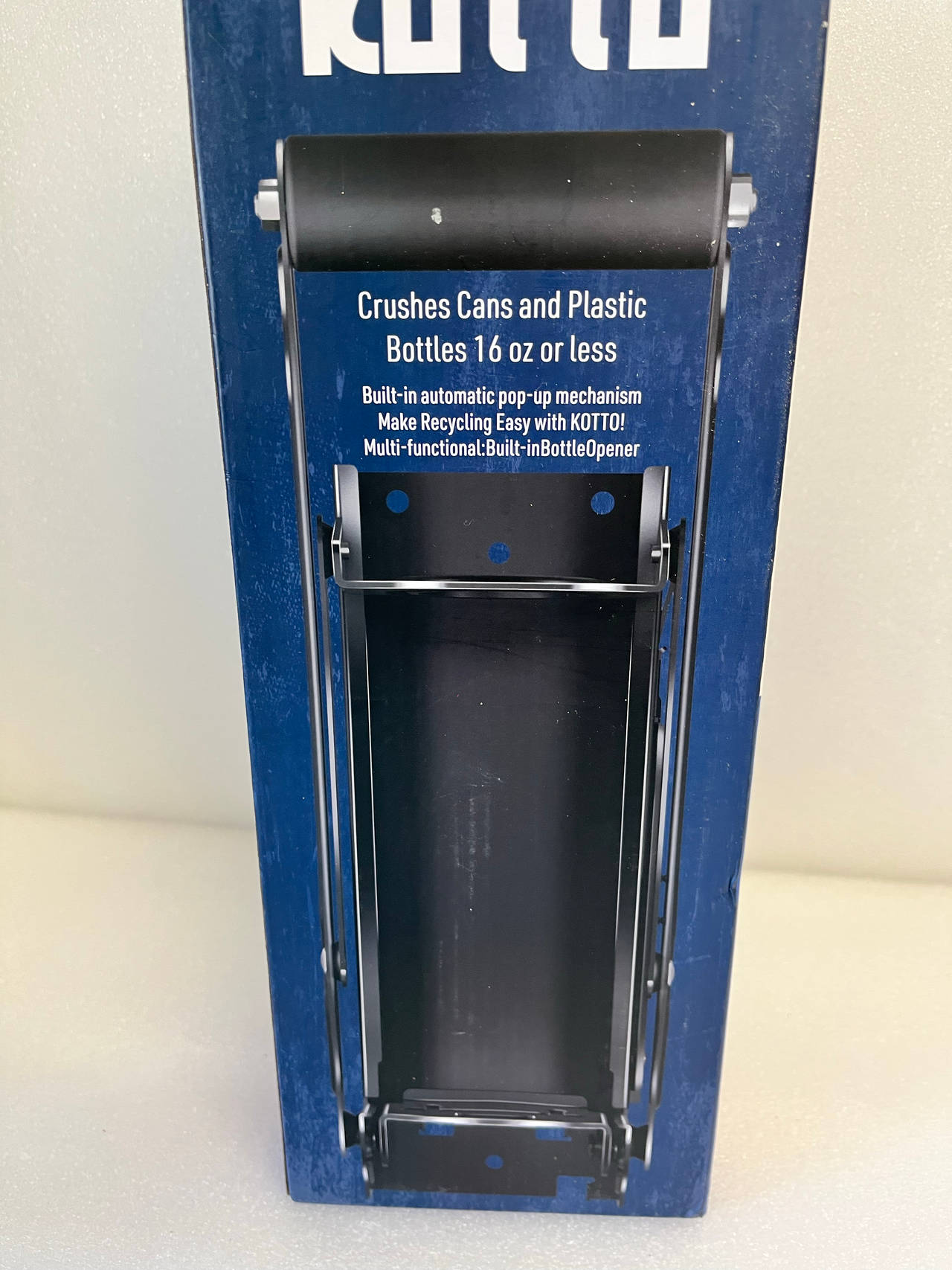 KOTTO 16 oz Can Crusher and Plastic Bottle Crusher
