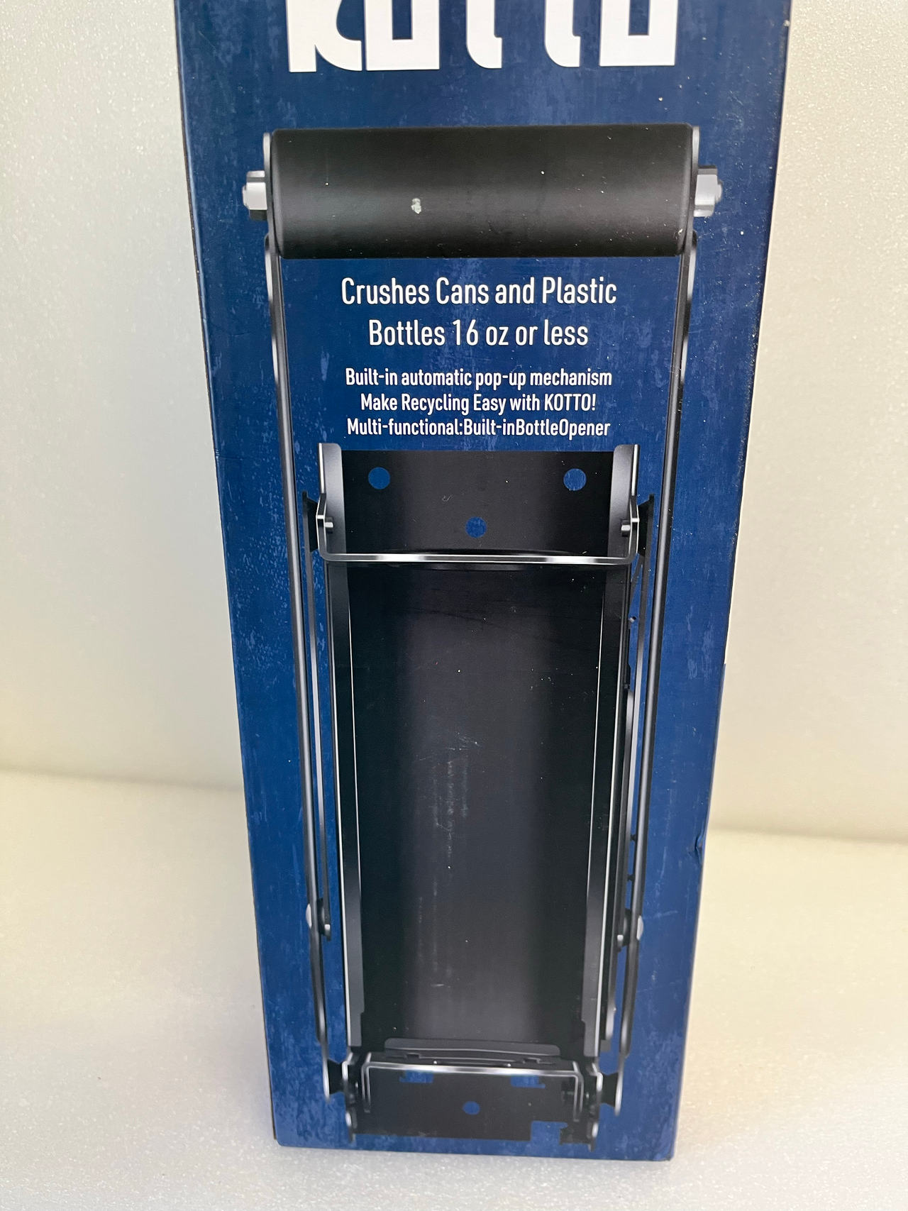 KOTTO 16 oz Can Crusher and Plastic Bottle Crusher