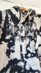 AC/DC Tie-Dye Hoodie Medium Large Band Sweater  - Image 3