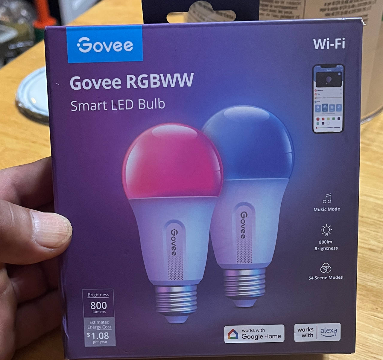 Govee RGBWW Smart LED Bulb
