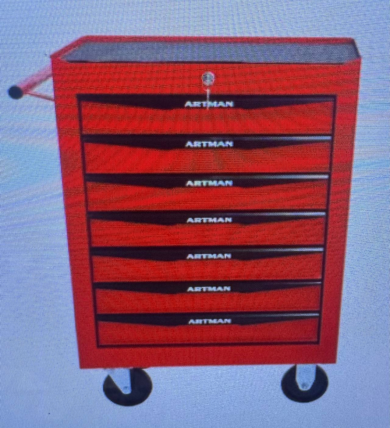 Artman 7-Drawer Rolling Tool Cabinet