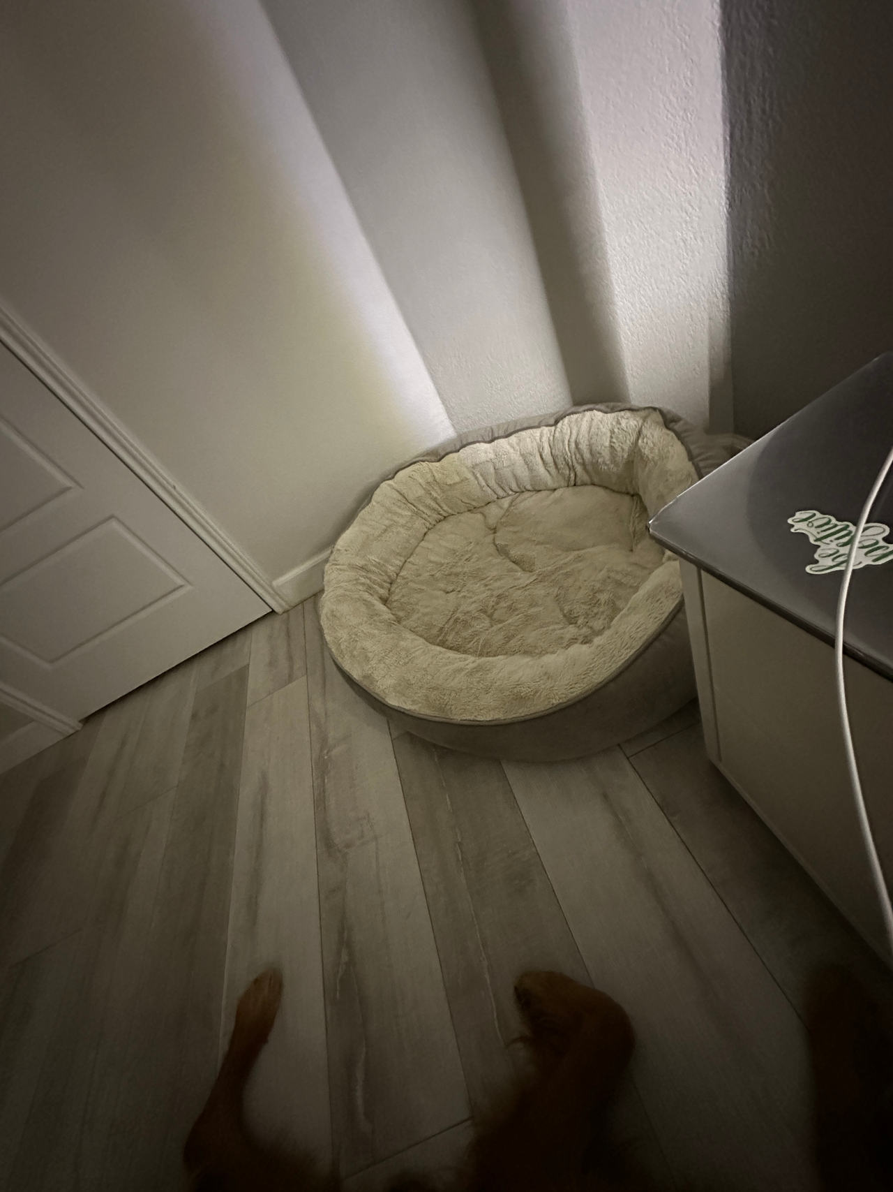 Round Bolster Dog Bed