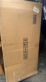 Karl home 39 in. Black Bracket Door and Window Fixed Awning in Clear - Image 3