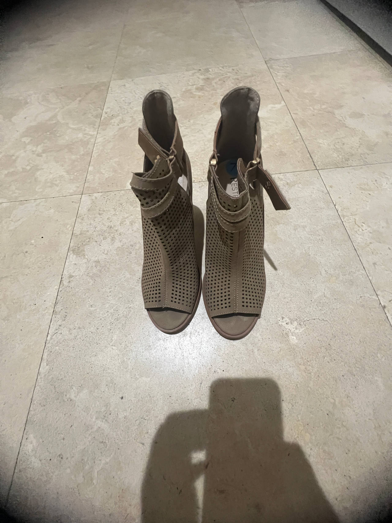 Peep Toe Booties