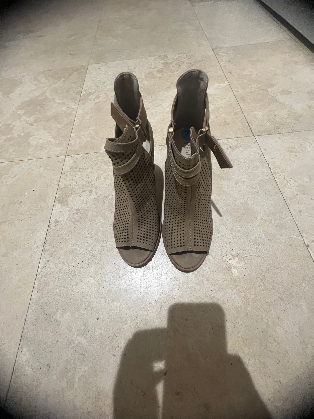 Peep Toe Booties