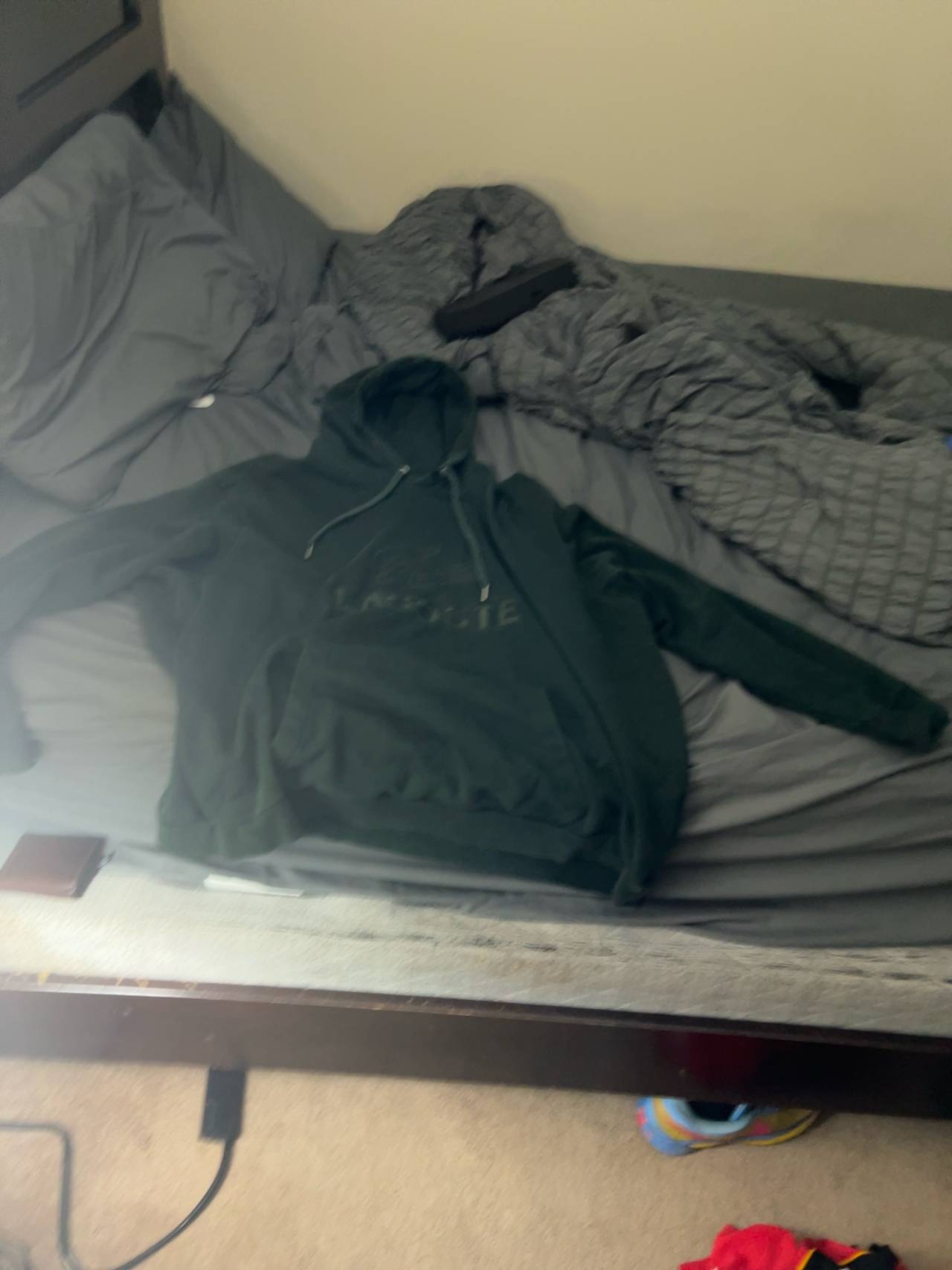 American Eagle Men's Green Hoodie