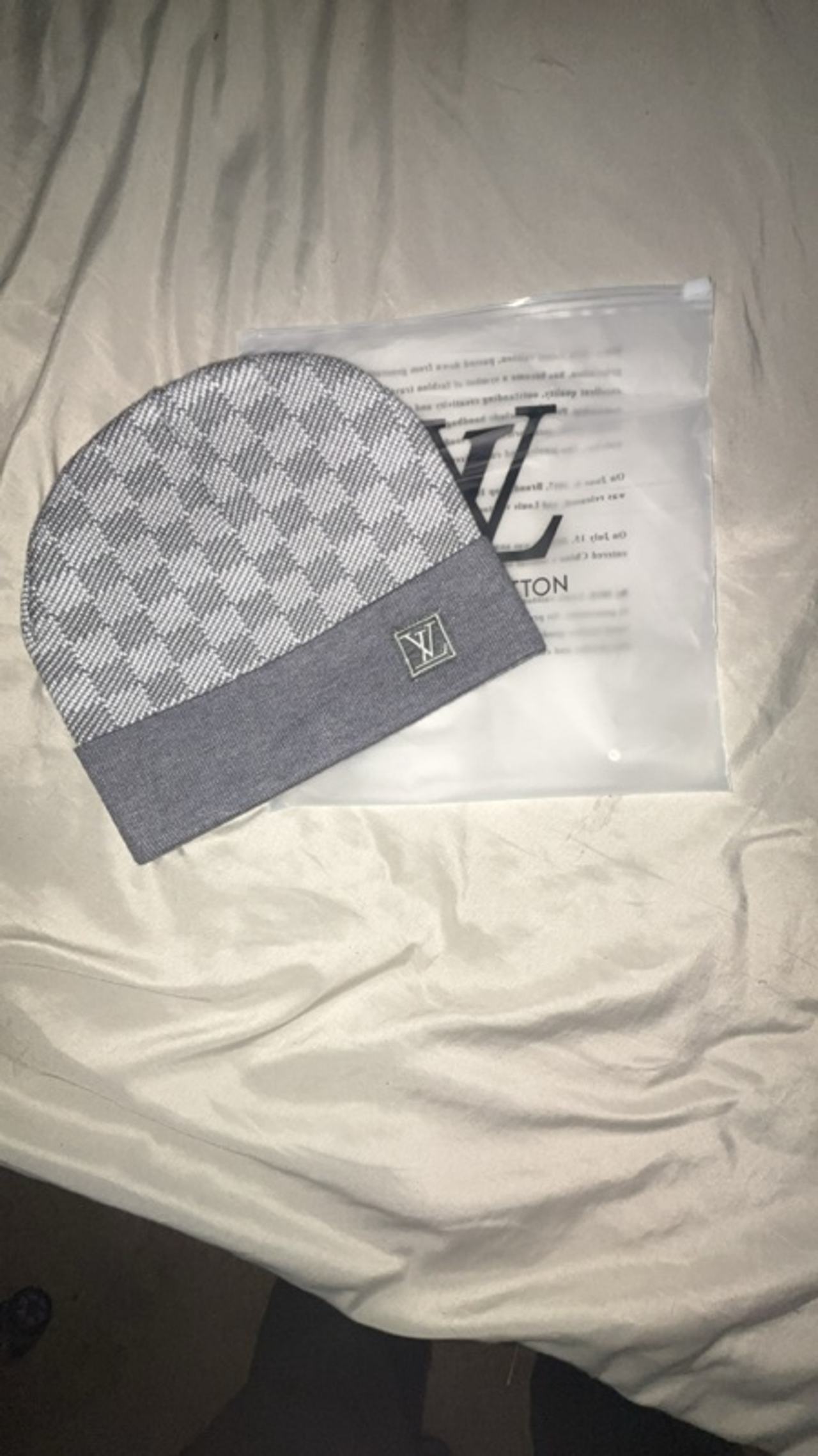 Louis Vuitton Neo Petit Damier Grey Beanie
