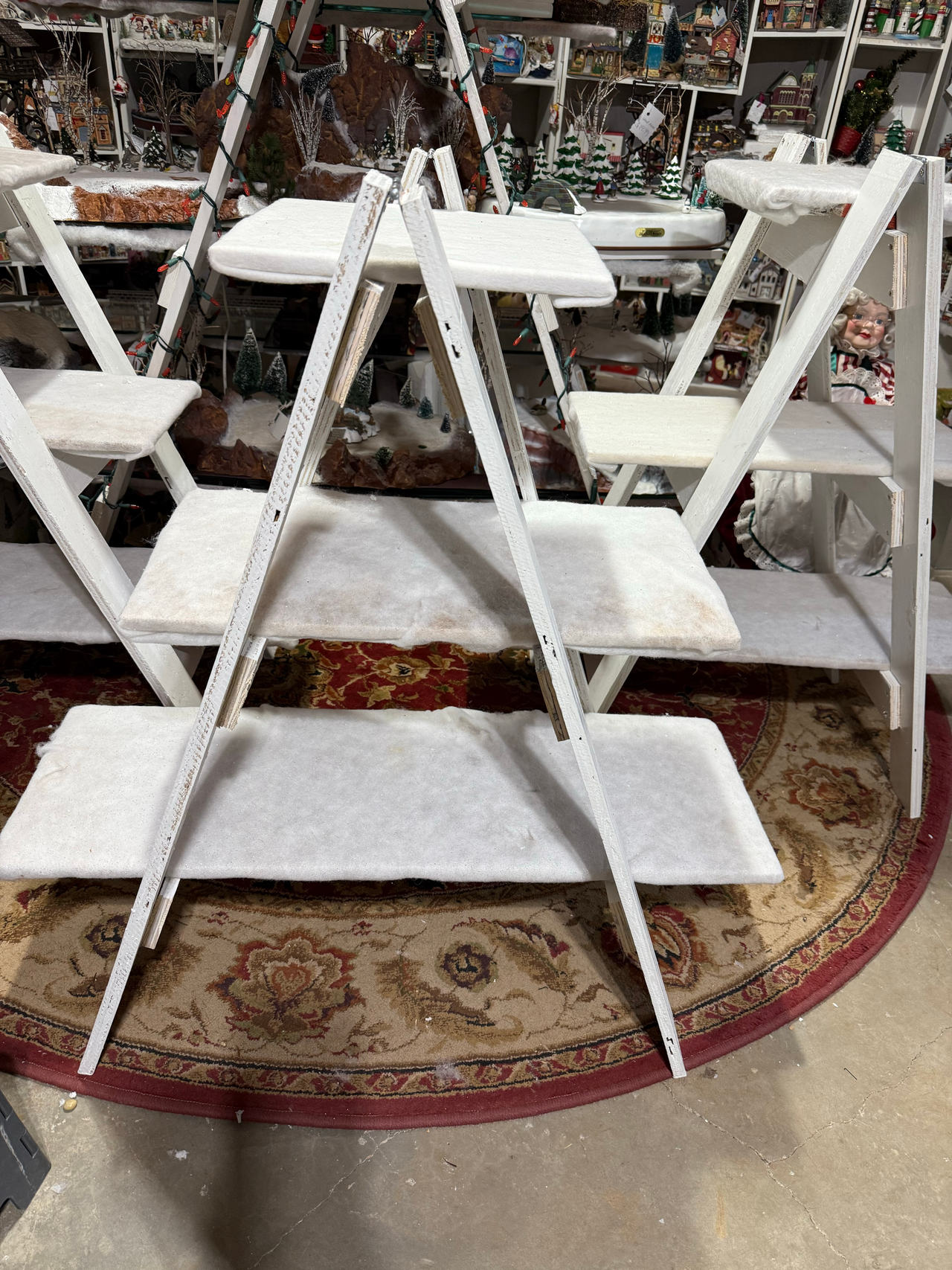 Ladder Shelf Display