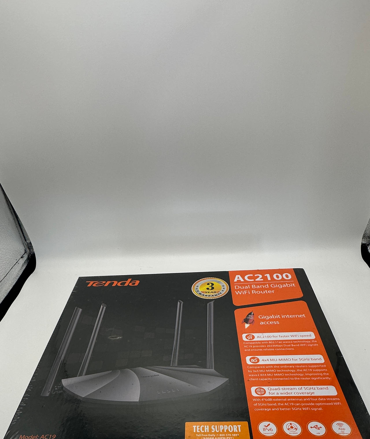 Tenda AC19 AC2100 Dual Band Gigabit WiFi Router