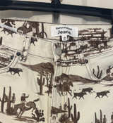 Reformation Cynthia Western Toile Jeans - Image 1